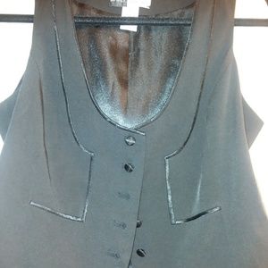 Black  vest